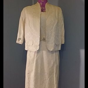 GORGEOUS vintage dress and jacket-see all photos!